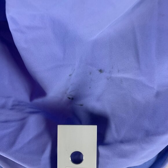 Bar III Women's Cowl Neck‎ Cutout Purple Halter Strap One-Piece Swimsuit Size M - Picture 5 of 11